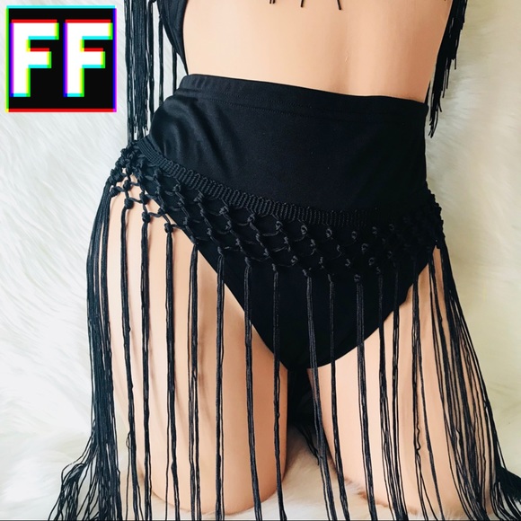 TASSEL CUTOUT COVERUP SET ✖️ - Picture 4 of 9